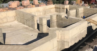 Фундамент с цокольным этажом под ключ заказать в Губкине - фундамент цокольный этаж под ключ цена от 7344 руб за м2